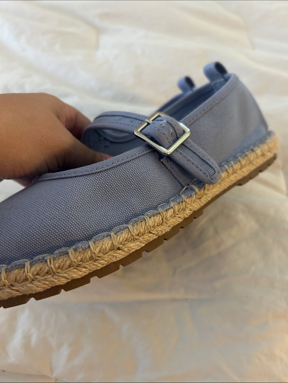 Old Navy Lavender Canvas Mary Jane Espadrilles - Picture 4 of 4